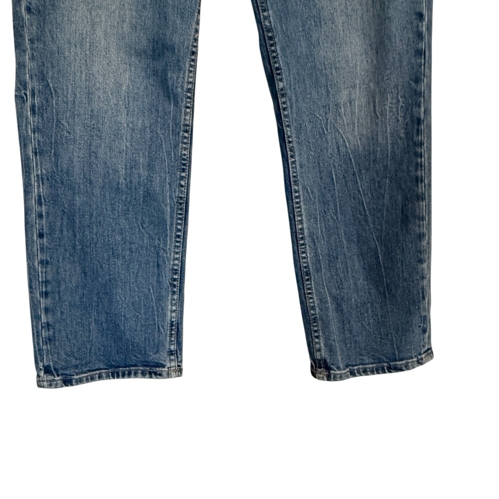 PAIGE Noella Straight Asymmetrical Covered Button Fly Graceland Jeans Women’s 28 - Picture 5 of 15